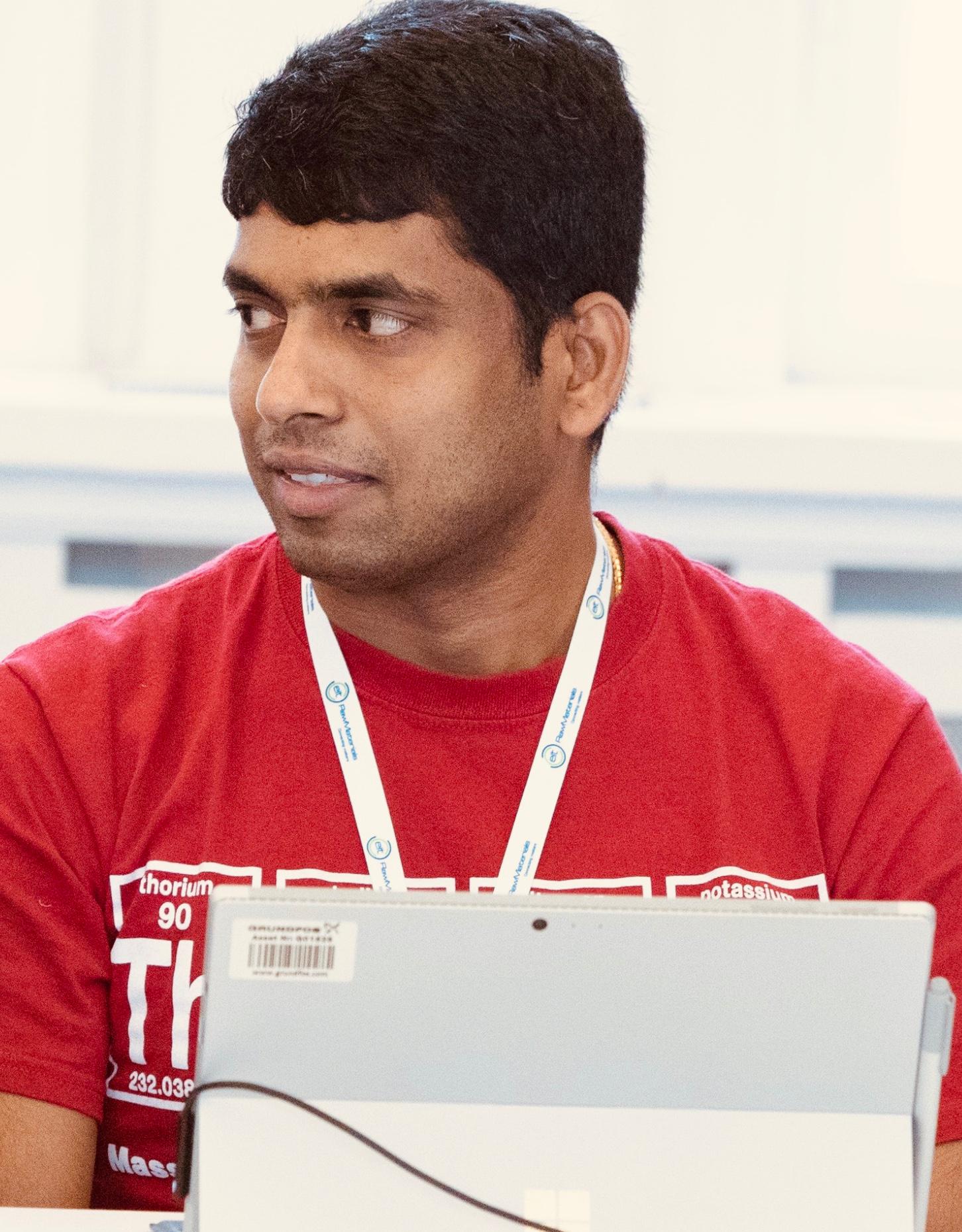 Dr. Badrinath Veluri <img src"badrinath_veluri.jpeg" alt"Dr. Badrinath Veluri, Grundfos">