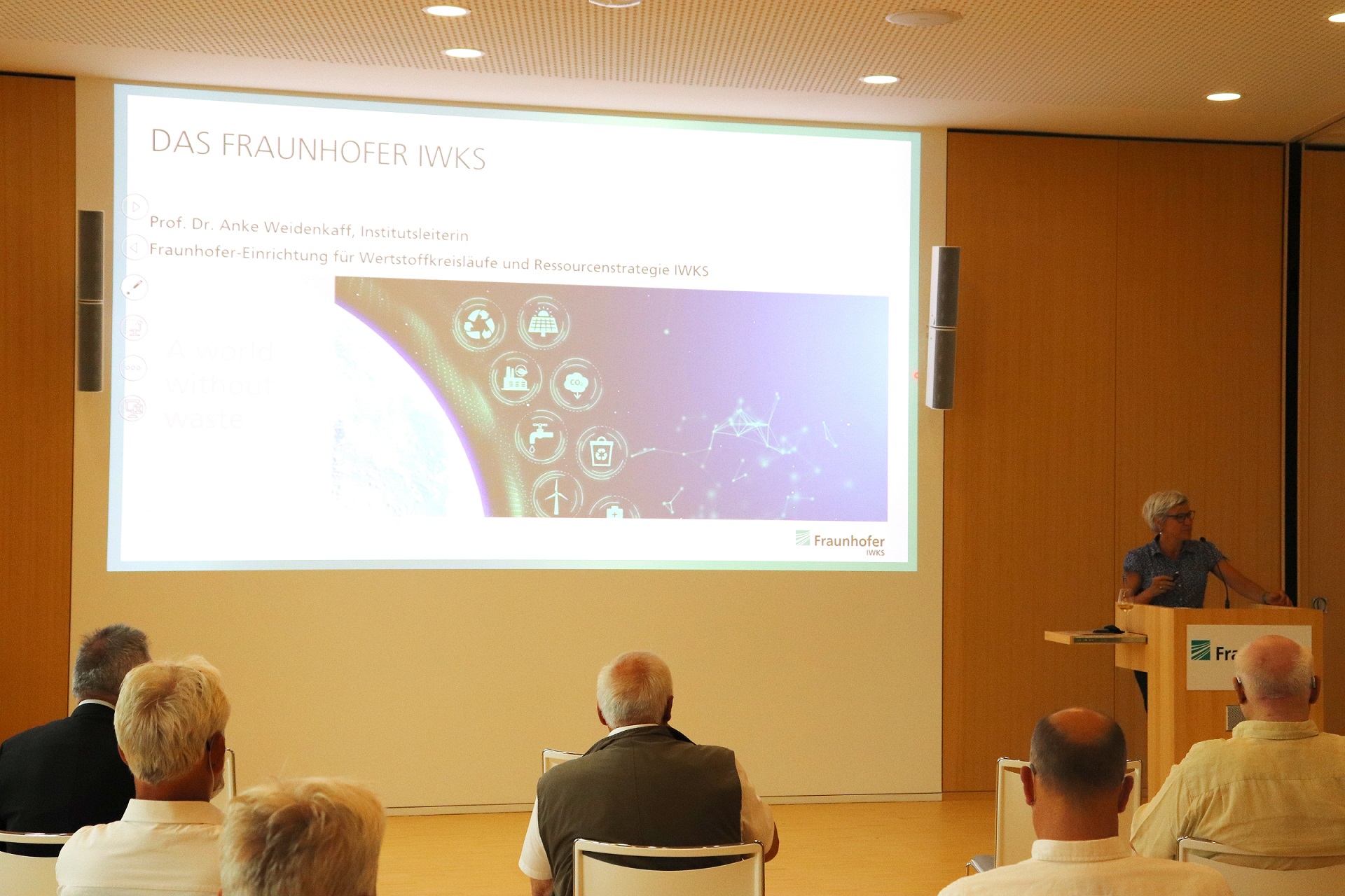 Vortrag von Prof. Dr. Anke Weidenkaff Vortrag von Prof. Dr. Anke Weidenkaff