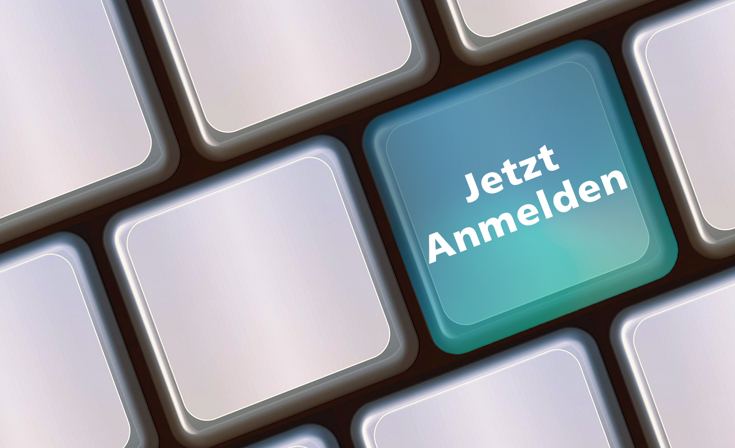 Jetzt anmelden Tastatur Anmeldebutton